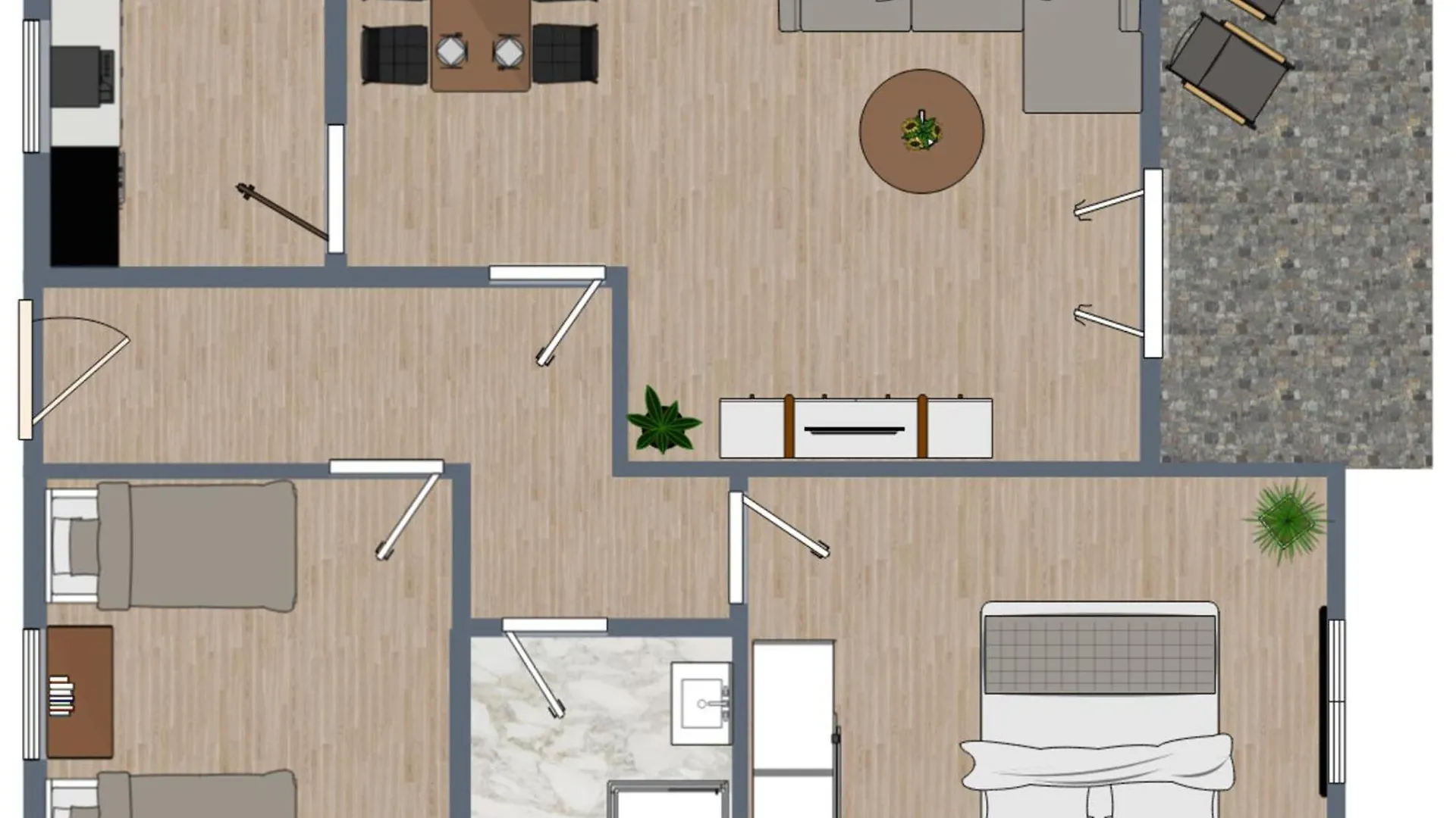בית נופש Bichel Ferienhaus Nr 5, Kategorie Komfort, Feriendorf Hochbergle, Allgaeu